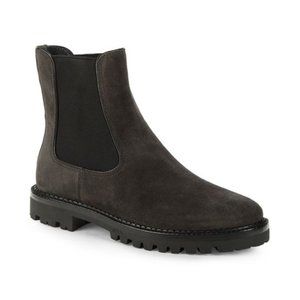 VINCE Carmine-B Suede Graphite Chelsea Boots 8